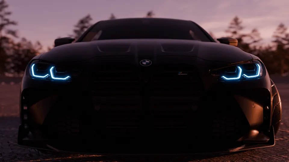 High-speed car — Automotive · Animation