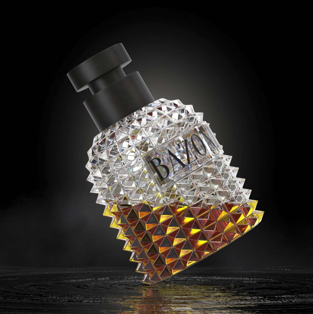 Perfume Bottle Modeling & Rendering