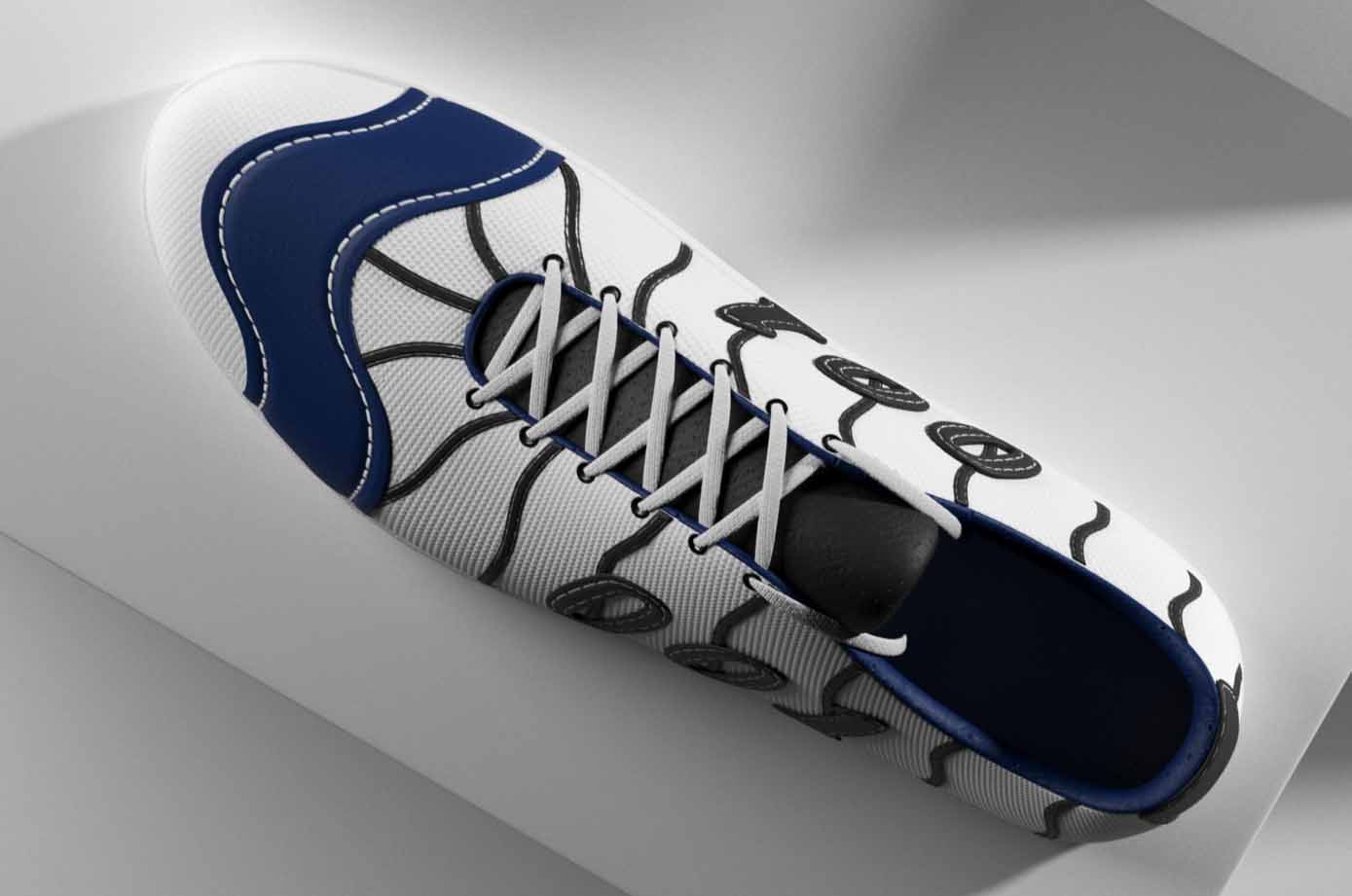 Sneaker Shoe 3D Model & premium Render