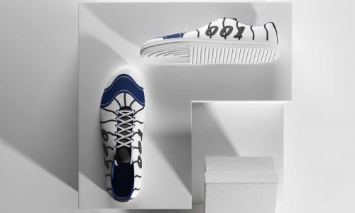 sneaker shoe 3d render and model 2
